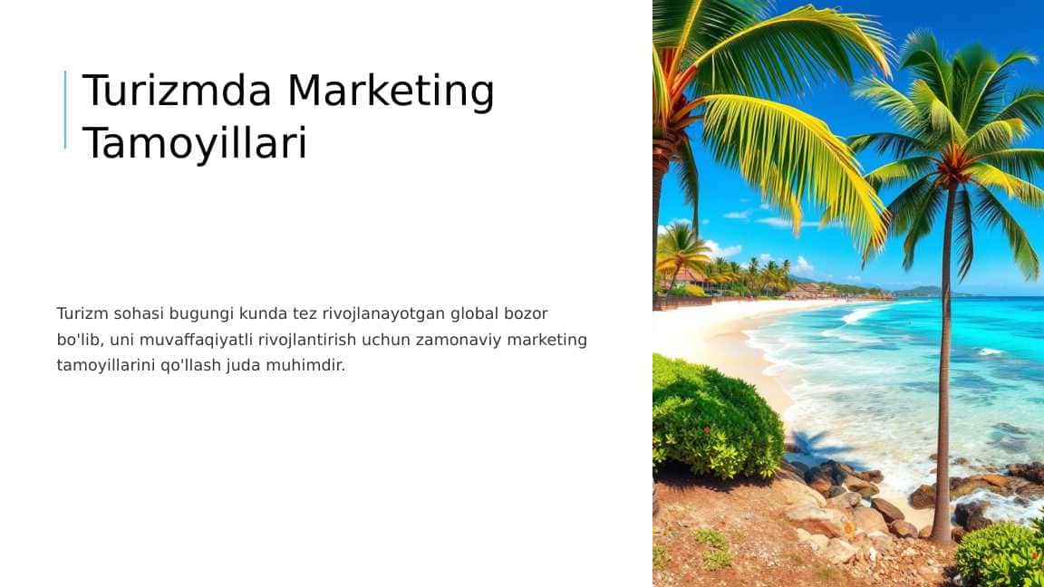 Turizmda Marketing Tamoyillari
