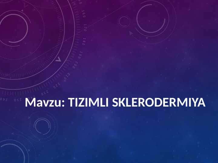 Tizimli sklerodermiya