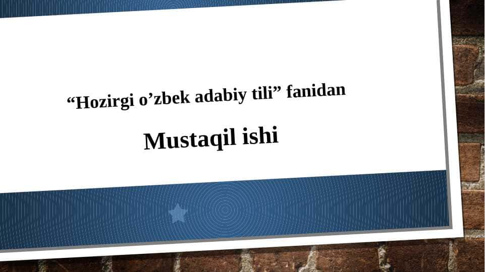 Leksik polisemiya va monosemiya