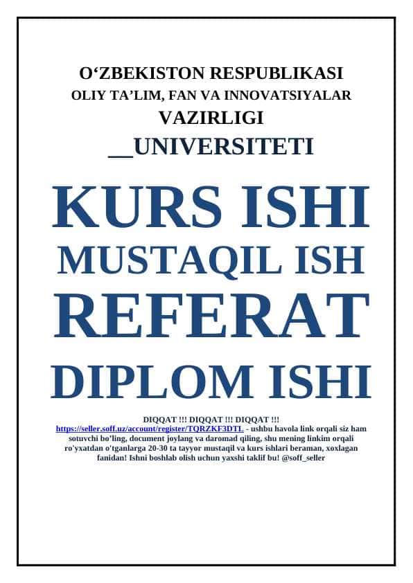 Xalqaro soliq tortishda O’zbekiston Respublikasi va Gretsiya davlati o’rtasida ikkiyoqlama shartnomani o’rni.