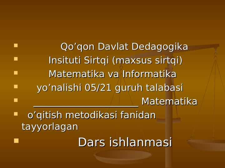O’nli kasrlarni ko’paytirish
