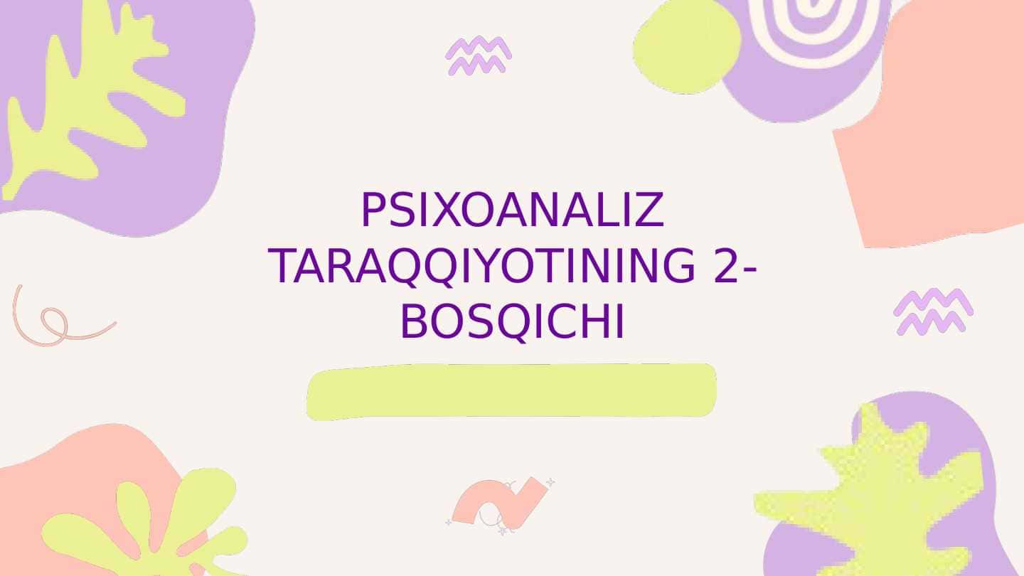 psixoanaliz