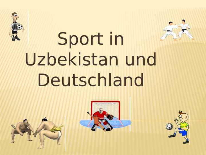 Sport in Uzbekistan und Deutschland