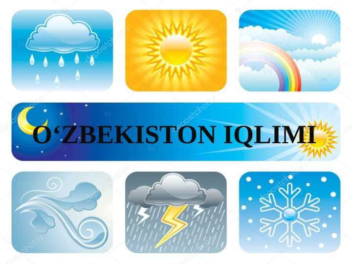 O‘ZBEKISТON IQLIMI