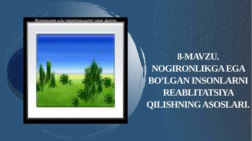Nogiron insonlarning bandligini ta’minlash borasidagi ijtimoiy ish olib borishning texnologiyalari
