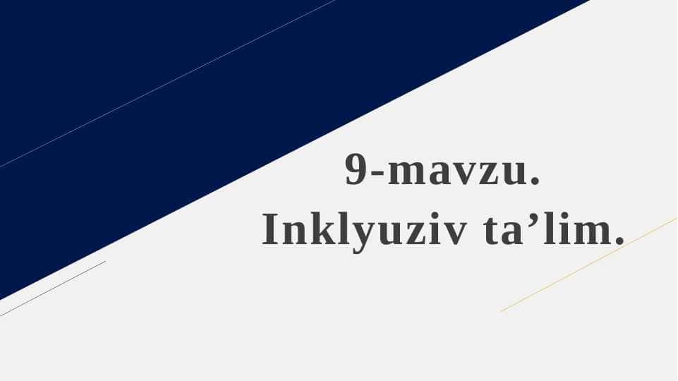 Ko‘zi ojiz nogironlikka ega bo‘lgan insonlar bilan ijtimoiy ish