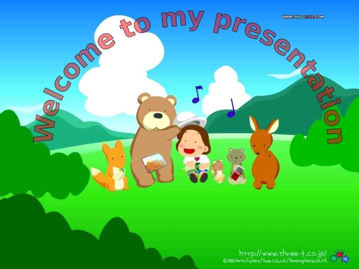 Welcome to my presentation