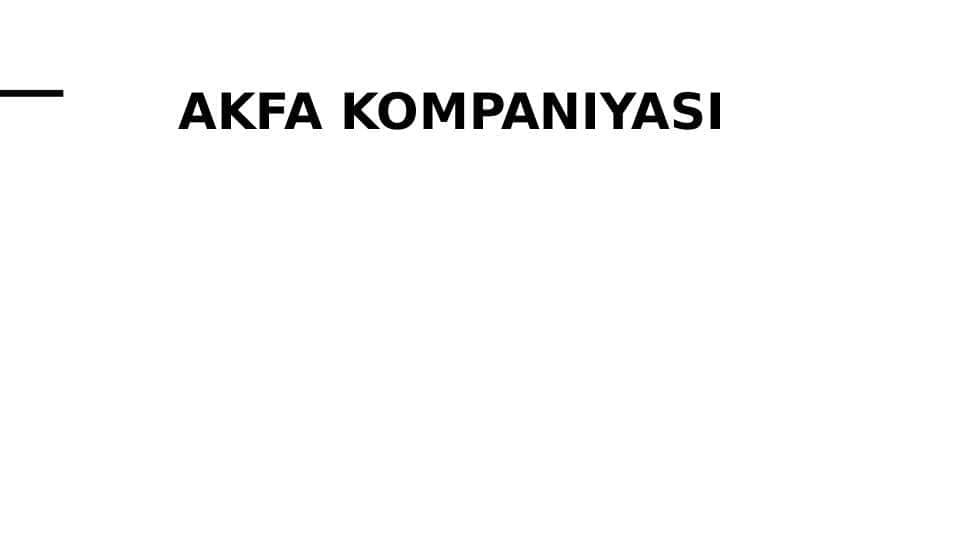 Akfa kompaniyasi