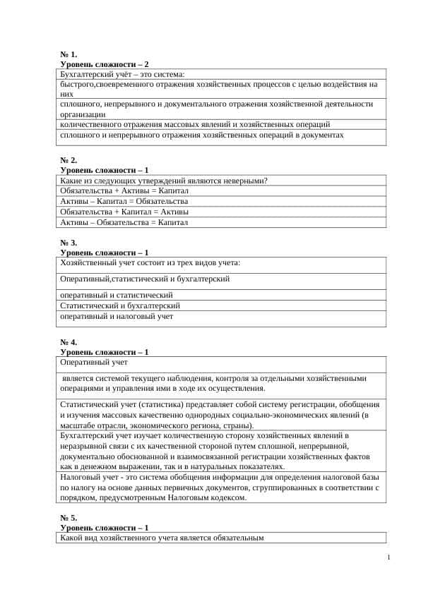 Бухгалтер_хисоблари_тамойиллари_рус тилида тест