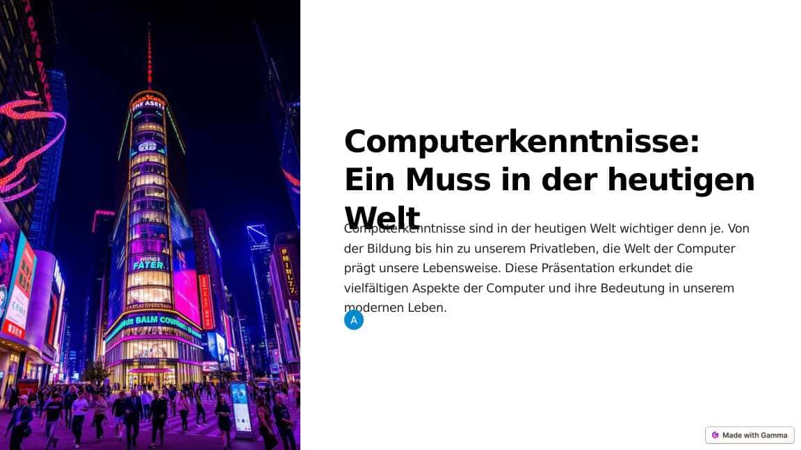 Computerkenntnisse Ein Muss in der heutigen Welt