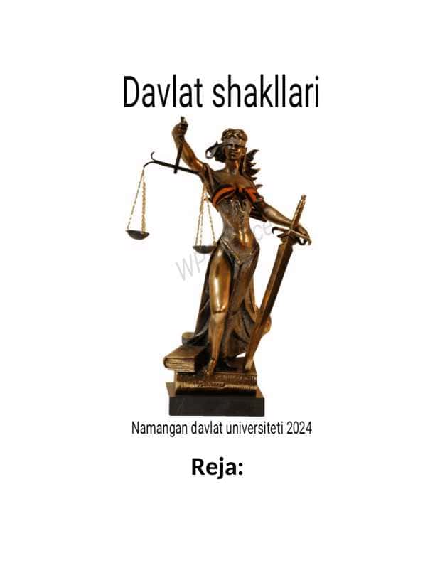 Davlat shakllari