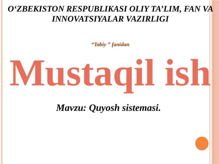 Quyosh sistemasi
