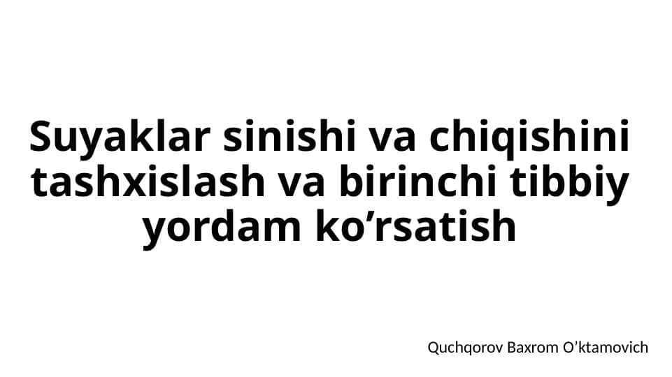 Jigar va õt yõllari kasalliklari nur tashxisoti