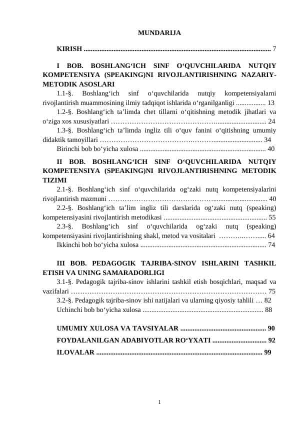 BOSHLANGʻICH SINF OʻQUVCHILARIDA NUTQIY KOMPETENSIYA (SPEAKING)NI RIVOJLANTIRISHNING NAZARIY-METODIK ASOSLARI
