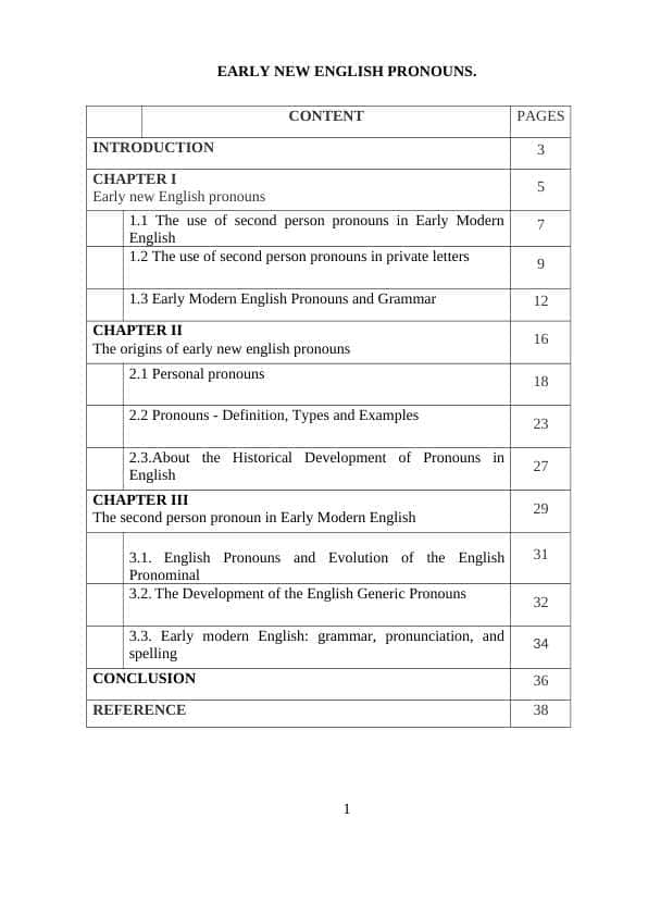 EARLY NEW ENGLISH PRONOUNS
