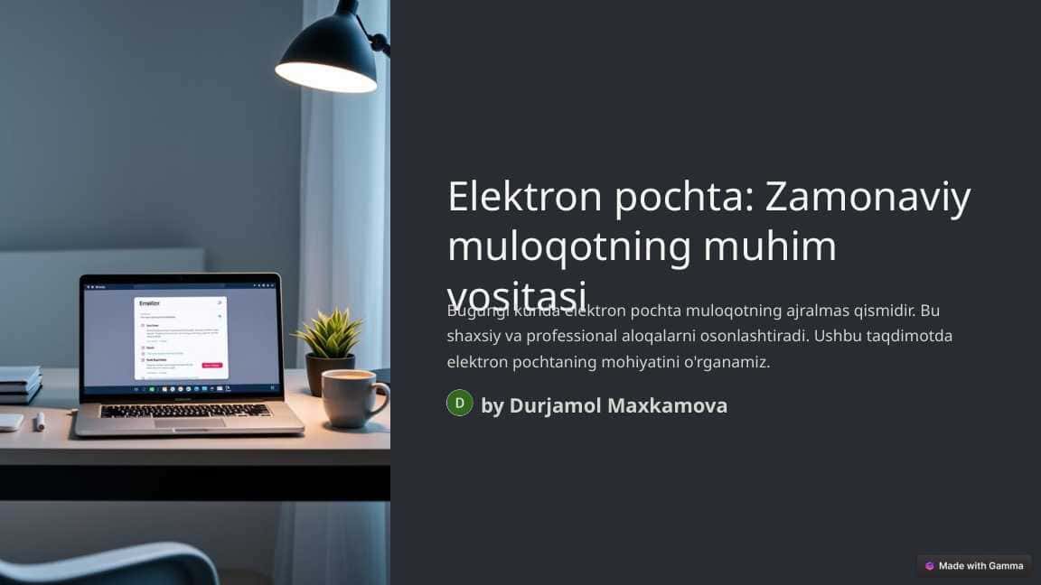 Elektron pochta