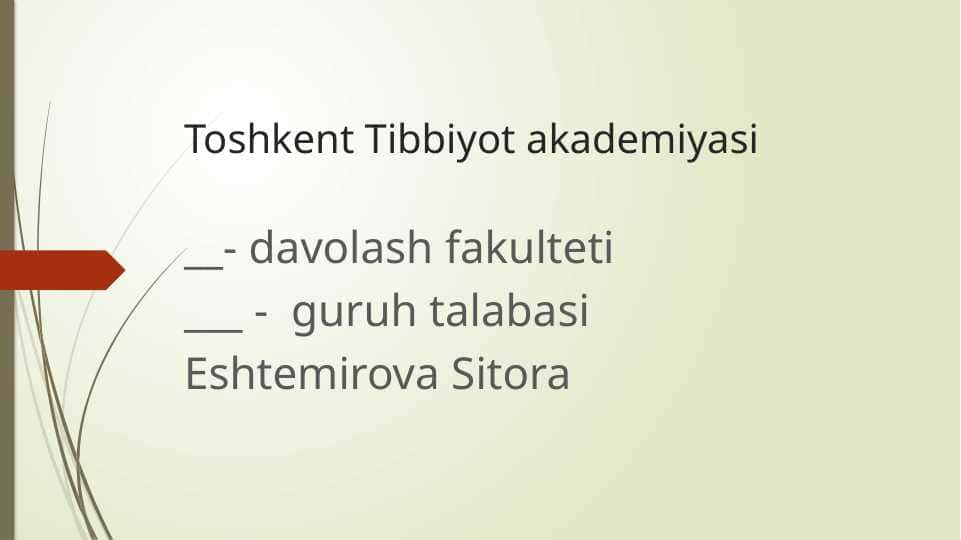 Tropikamid dori vositasining farmakologiyasi