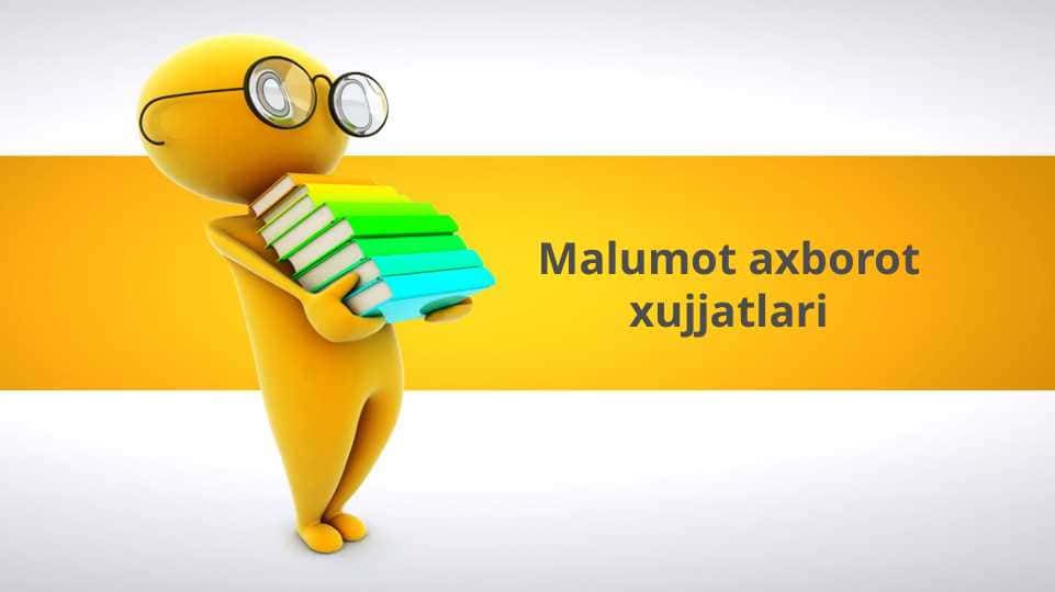 Malumot axborot xujjatlari