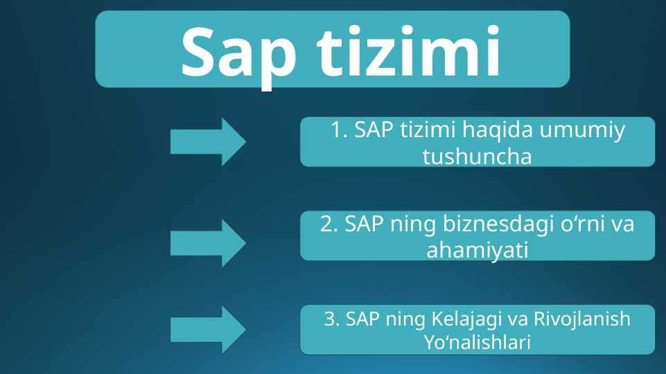 Sap tizimi