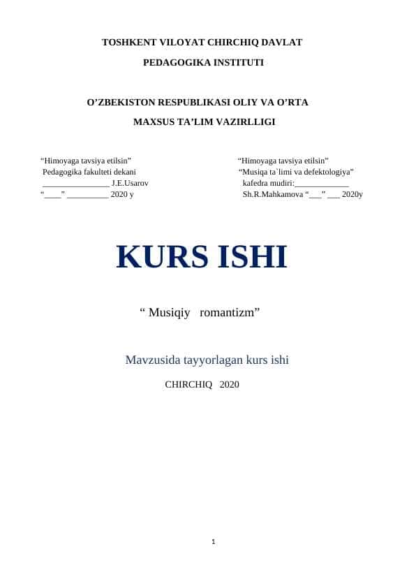Musiqiy romantizm