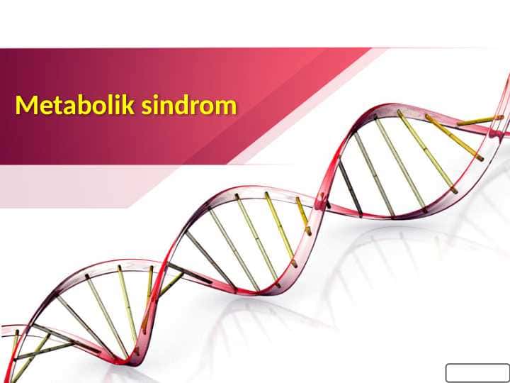 Metabolik sindrom
