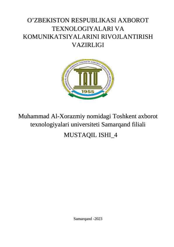 Kompyuter tarmoqlarining tarixi.