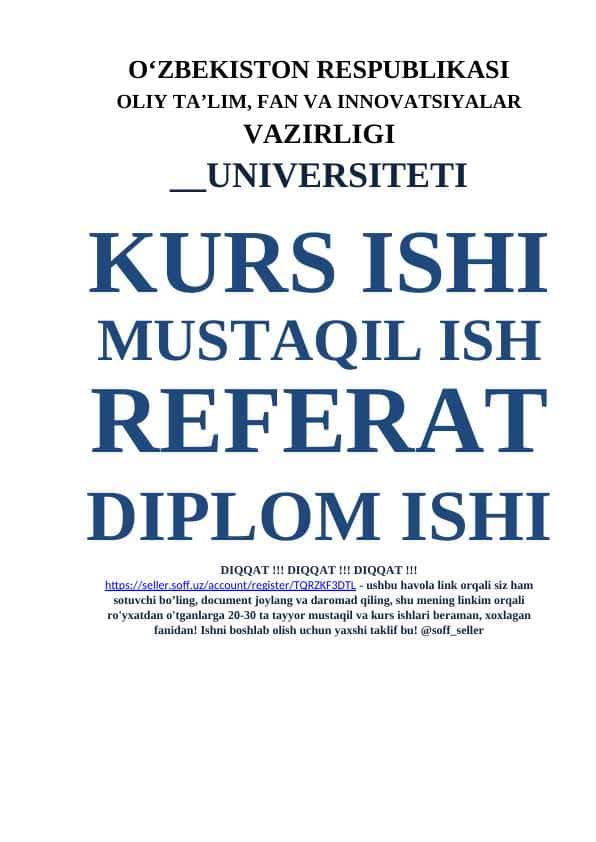 Fayllar bilan ishlash metodlari