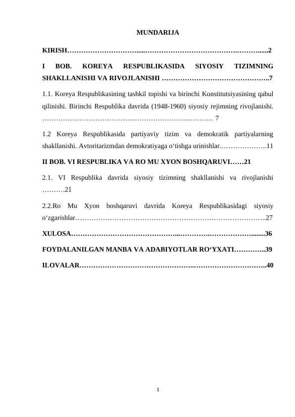 XX asr oxiri-XXI asr boshlarida Janubiy Koreya Respublikasi