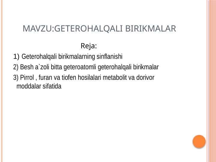 Geterohalqali birikmalar