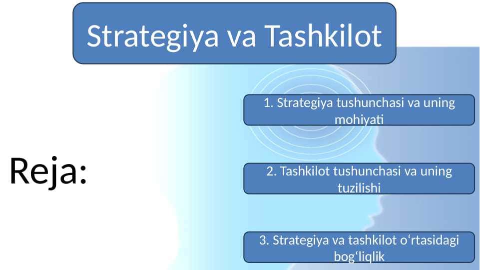 Strategiya va Tashkilot