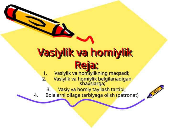Vasiylik va homiylik