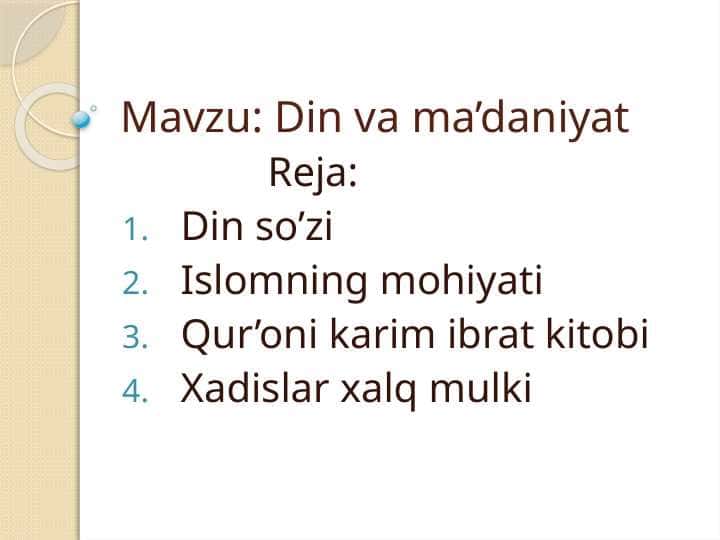 Din va ma’daniyat