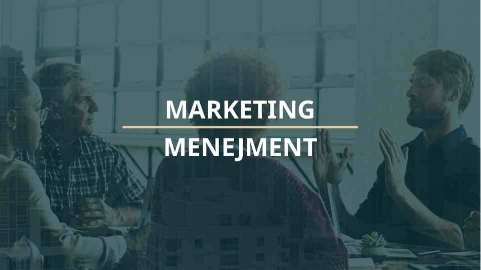 MARKETING MENEJMENT