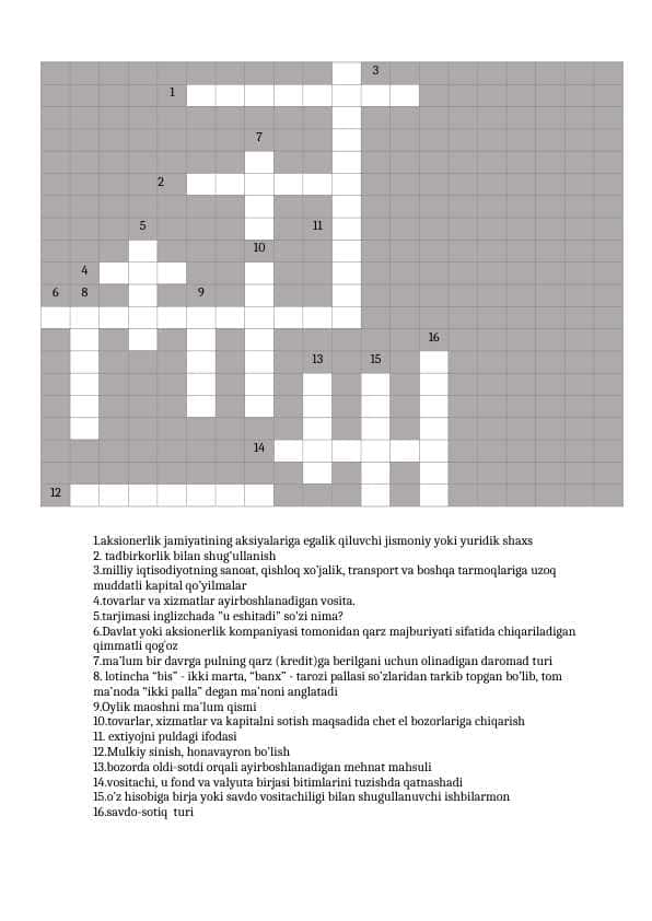 krasvord
