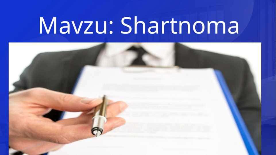 Shartnoma