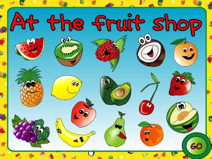 At the fruit shop