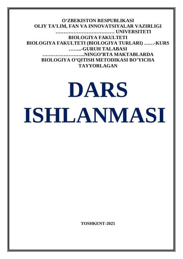 Odam va hayvonlarning ayirishi sistemasi
