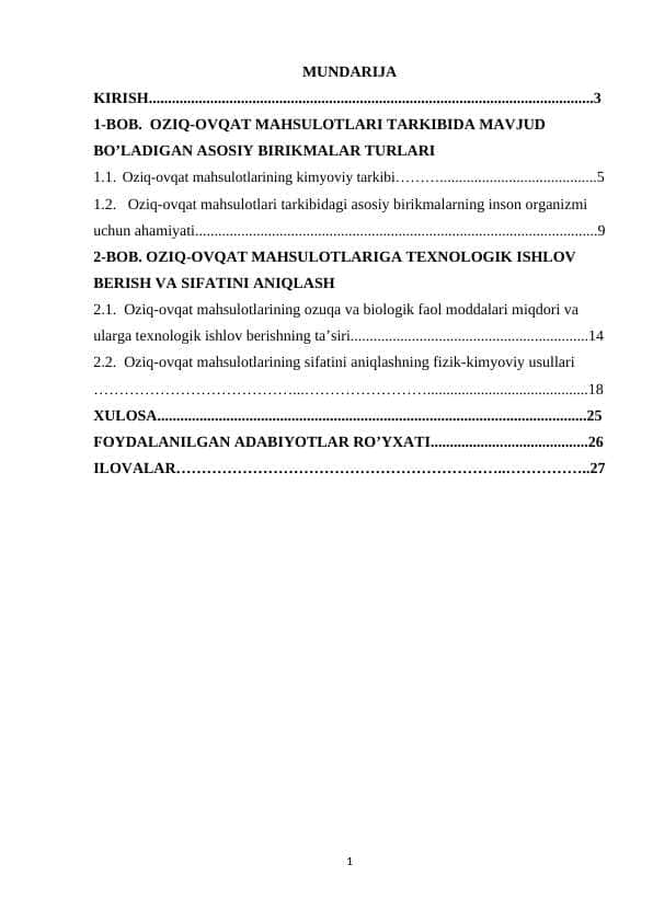 O'QUVCHILARGA OZIQ-OVQAT MAXSULOTLARI HAQIDA UMUMIY MALUMOT MAVZUSINI O'QITISHDA PEDAGOGIK VA AXBAROT TEXNALOGYALARINI QO'LLASH METODIKASI.