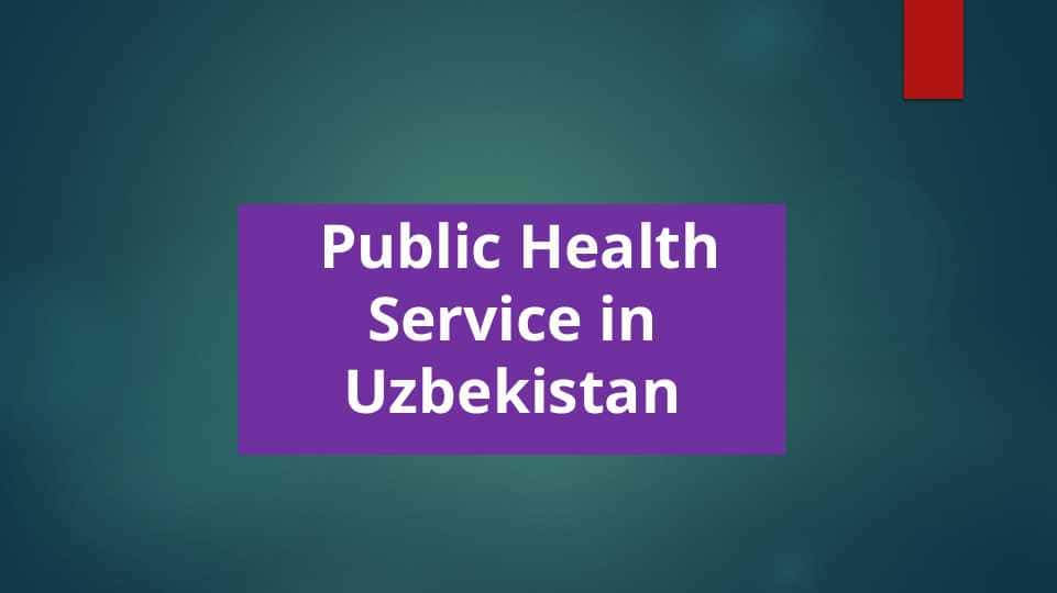 Public Health Service in Uzbekistan