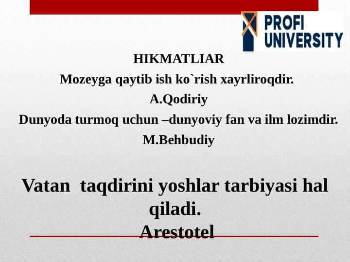 Pedagogika tarixi fan sifatida. Ibtidoiy jamoada tarbiya. Eng qadimgi davrlardan VII asrgacha ta’lim-tarbiya va pedagogik fikrlar