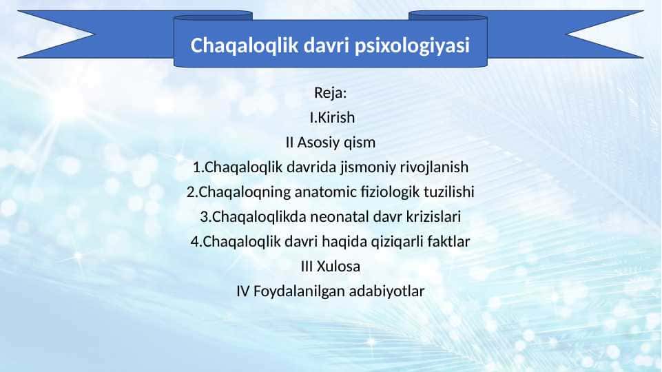 Chaqaloqlik davri psixologiyasi 30.pptx