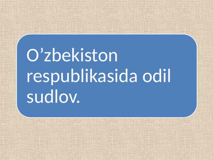 odil sudlov
