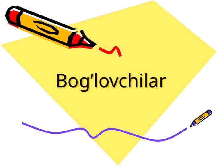 Bog'lovchilar