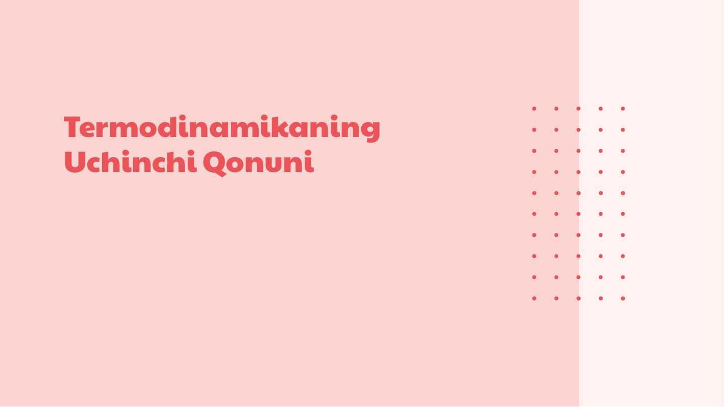 Termodinamikaning uchinchi qonuni