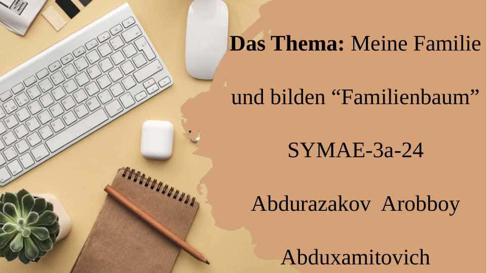 Meine Familie und bilden “Familienbaum”