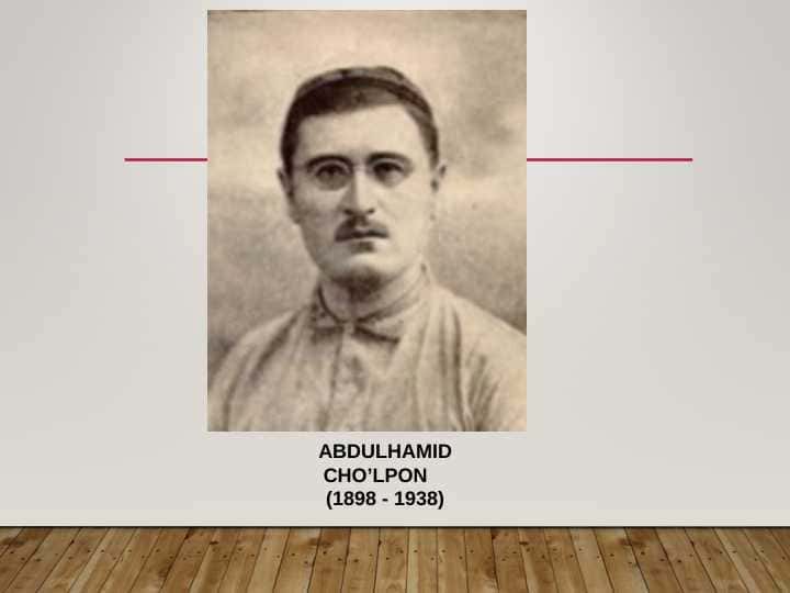ABDULHAMID CHO’LPON