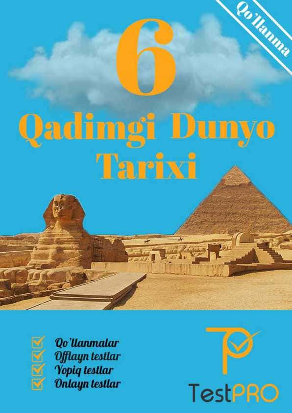 6 SINF-TARIX QO'LLANMA OSON VA QULAY
