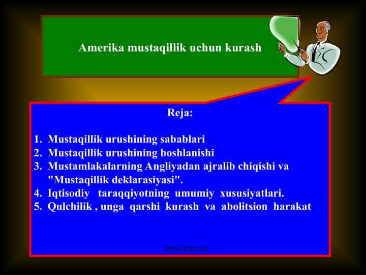 Amerika mustaqillik uchun kurash