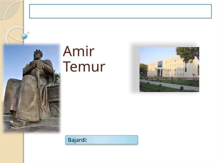 Amir Temur