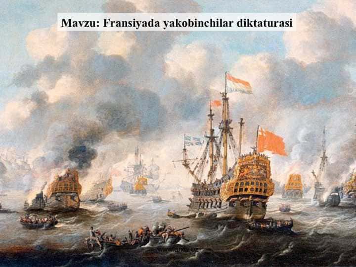 Fransiyada yakobinchilar diktaturasi